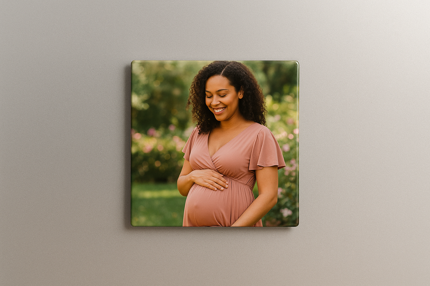 of mixed-race pregnant women